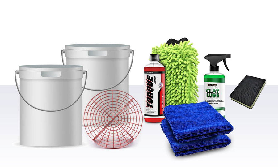 Car Wash Buckets and Cleaning Accessories 