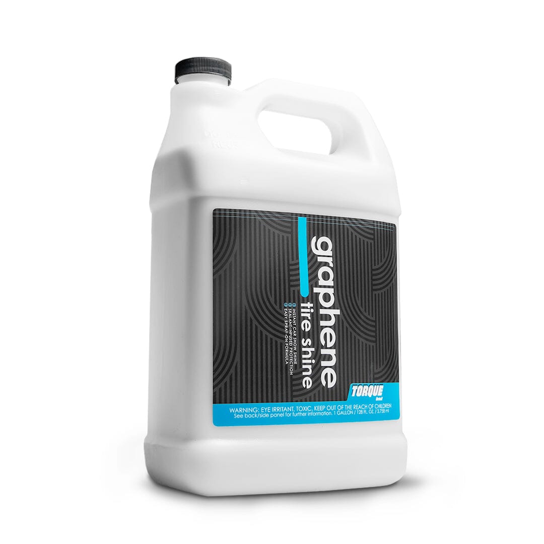 Graphene Tire Shine - 1 Gallon / 128 oz Refill - 60% OFF Total Bottle Price Torque Detail