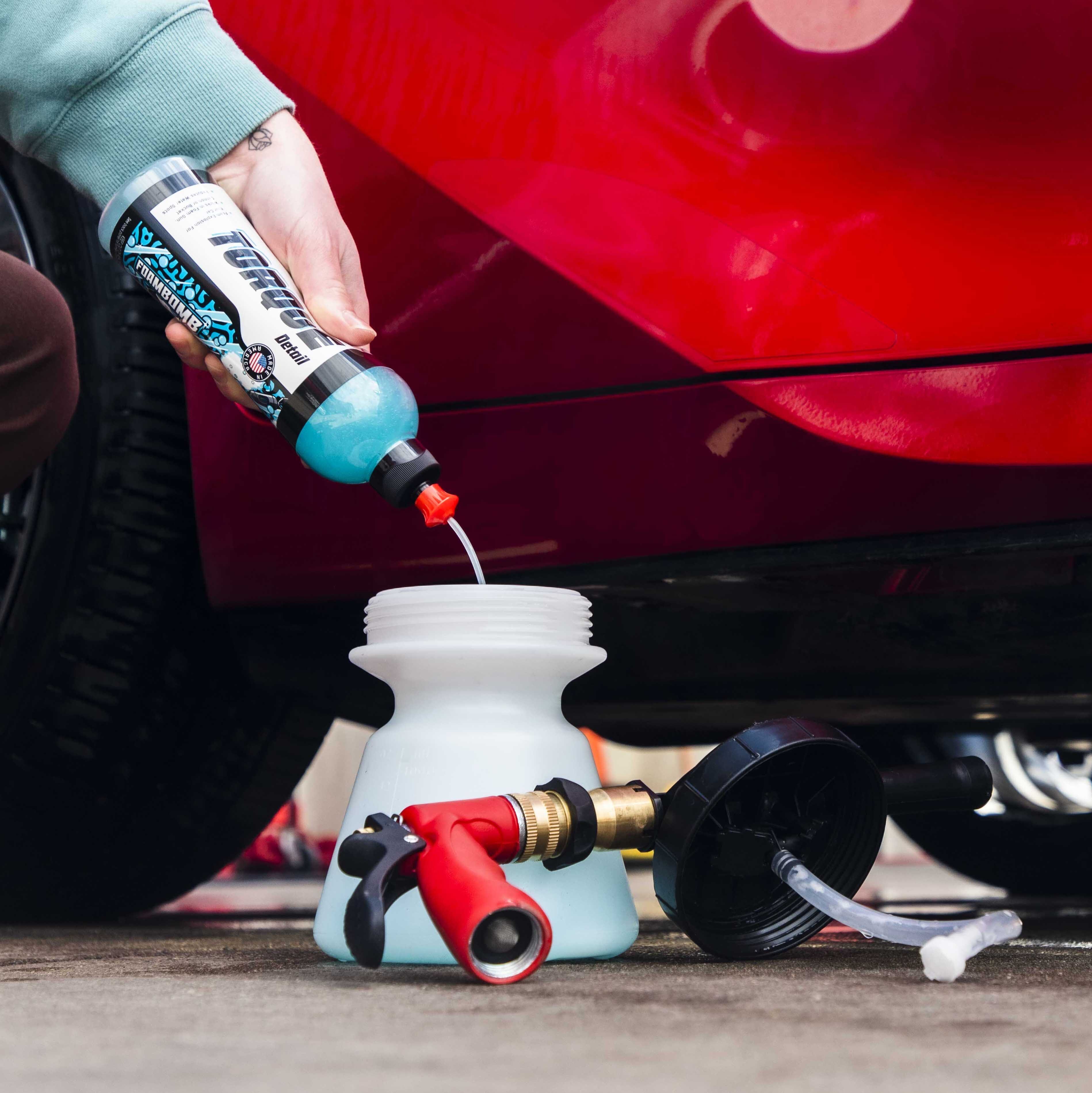 Torque Foam Gun & Foam Bomb Kit Torque Detail