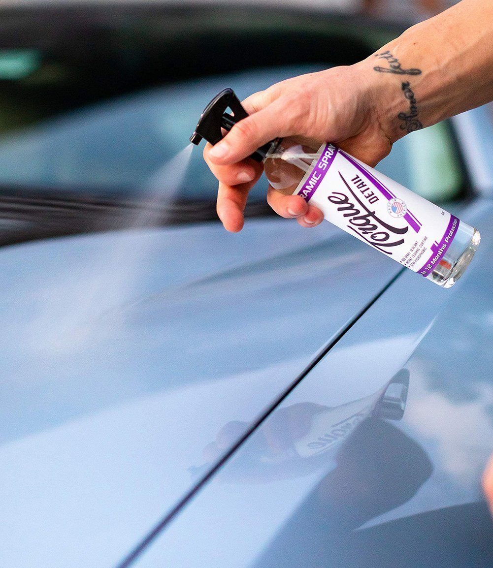 How To Use the KMD Quick CERAMIC Coating Spray On a Car
