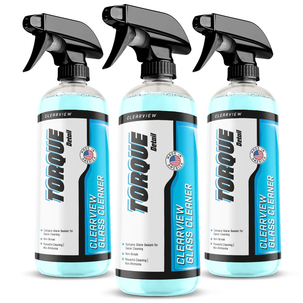 ClearView - Streak Free Glass Cleaner (16oz Bottle) Torque Detail