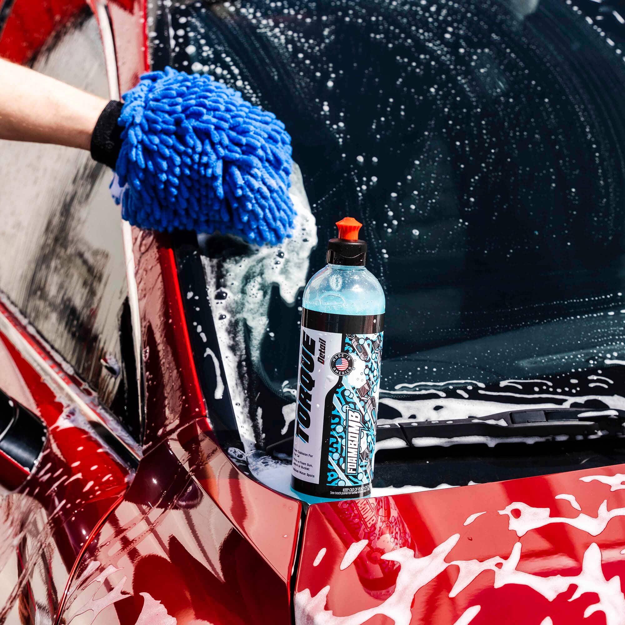 Car Shampoo in Car Wash 