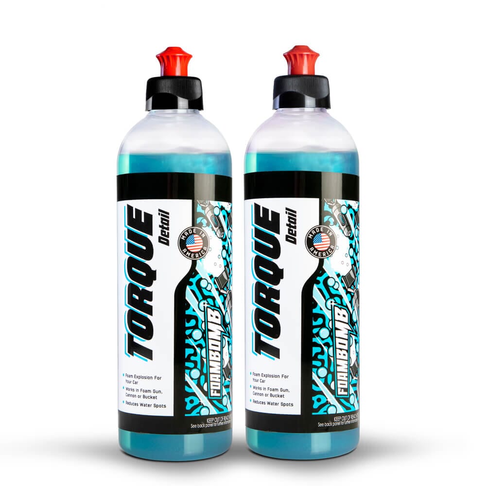 Foam Bomb (16oz Bottle) - Foaming pH Balanced Car Wash Shampoo Torque Detail