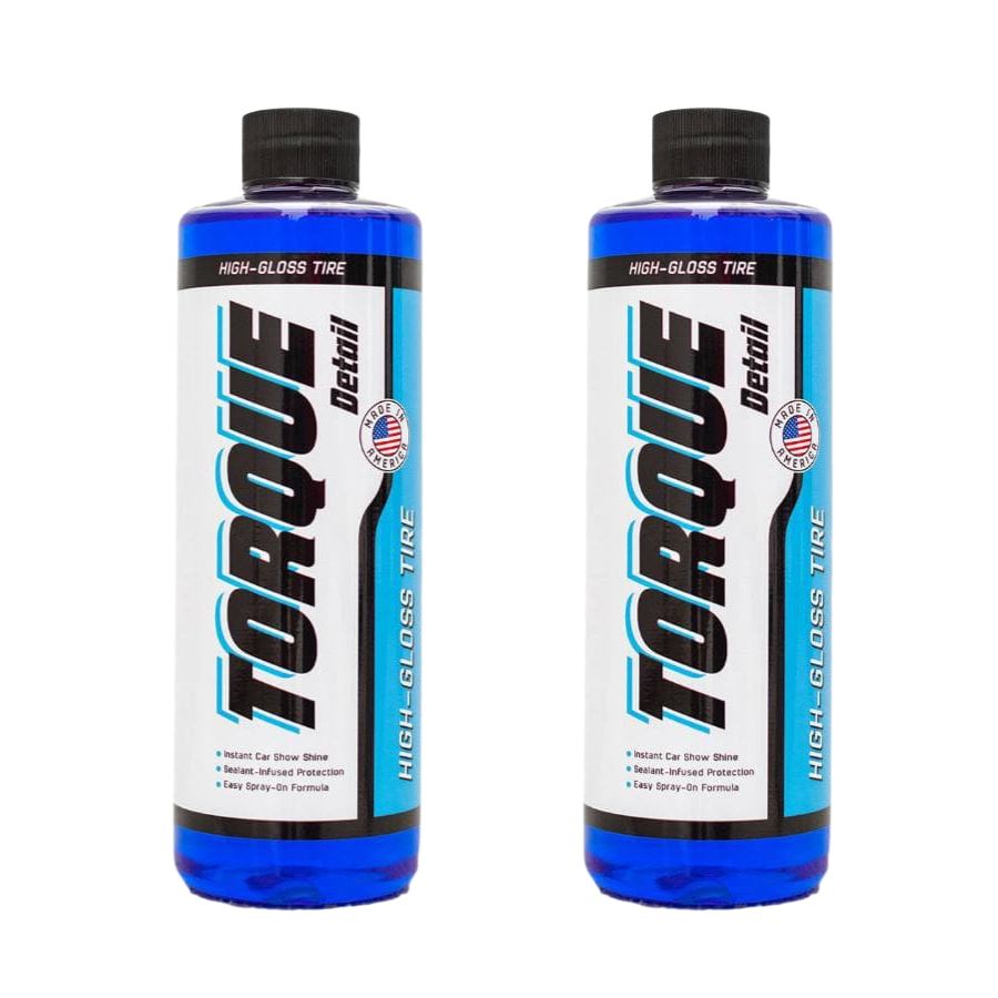 High-Gloss Tire Shine Spray (16oz) - Shines + Protects Tires Torque Detail