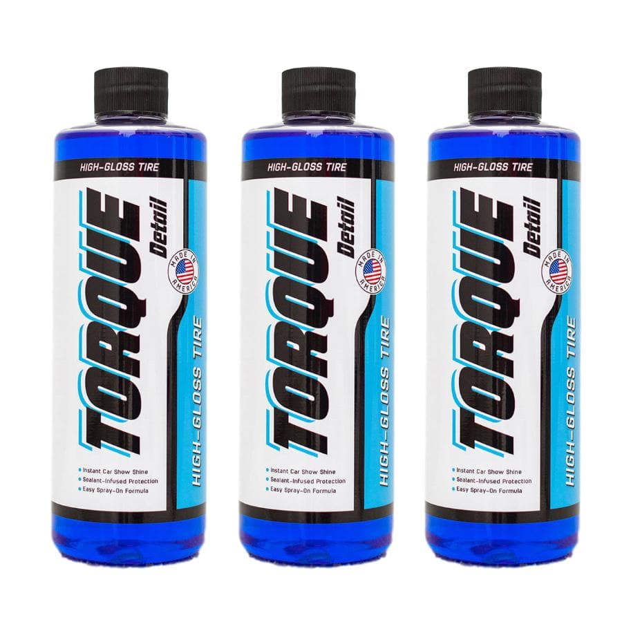 High-Gloss Tire Shine Spray (16oz) - Shines + Protects Tires Torque Detail