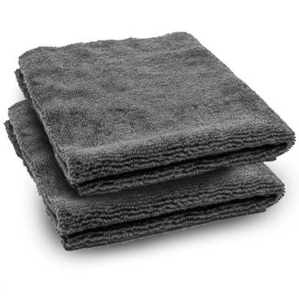 Microfiber Towels - Designed for Professional Detailing - 16" Square Super Soft Terry Towel Torque Detail