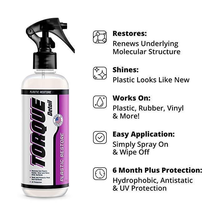  GNAPY Car Plastic Restorer for Bringing Rubber, Vinyl and  Plastic 50ML Car Plastic Revitalizing Coating Agent Prevents Drying Aging  for Cars Truck Motorcycle : Automotive
