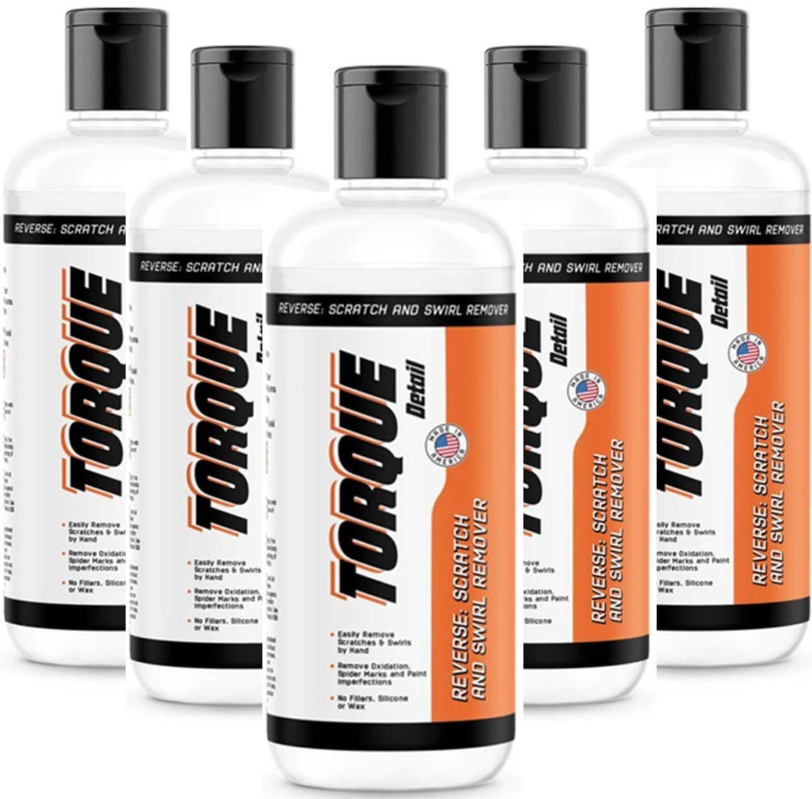 Reverse: Car Scratch Remover, Water Spot Remover & Swirl Repair -  All-In-One Paint Correction Compound (4oz Bottle), Torque Detail